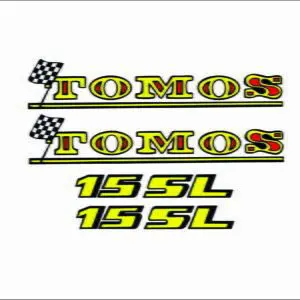 Tomos  15 SL nalepke