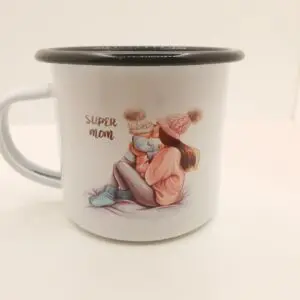 SKODELICA super mom emajlirana