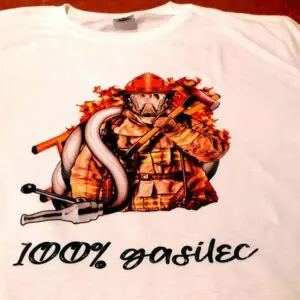 MAJICA- 100% gasilec