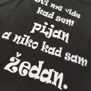 Majica žedan