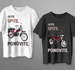 Majica jejte  TOMOS