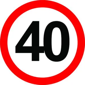 OKRASNI ZNAK ZA 40 LET