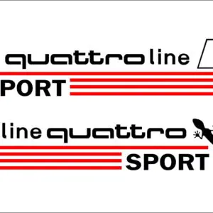 Nalepke Audi SPORT