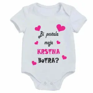 Otroški bodi: krstna botra #1