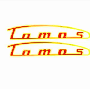 Tomos  AOS, APN4  nalepke