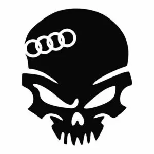 nalepka okostnjak-AUDI