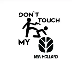 Dont"t touch my new holand