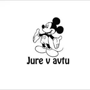 Nalepka otrok v avtu #32