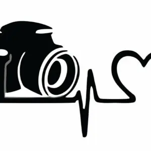 Nalepka Heart beating-fotograf