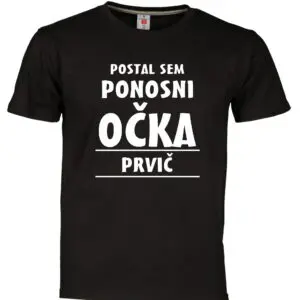 Majica Ponosni očka prvič