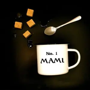 Emajliran Lonček - No.1 MAMI