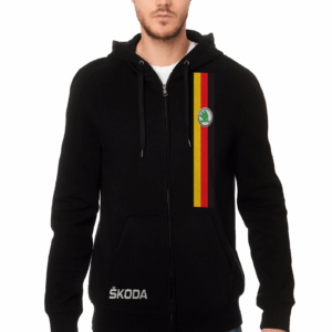 PULOVER z zadrgo Škoda