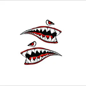 Nalepke shark #1
