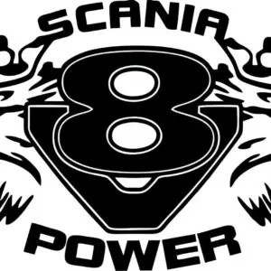 Nalepka 2X SCANIA - #2