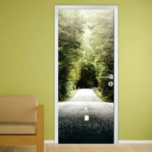 Nalepka za vrata 90*200 cm - CESTA