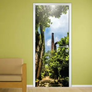 Nalepka za vrata 90*200 cm - Narava