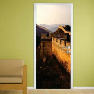 Nalepka za vrata 90*200 cm - Kitajski zid