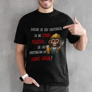 MAJICA - dokler se šef pretvarja...