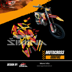 KTM MX grafika DHL