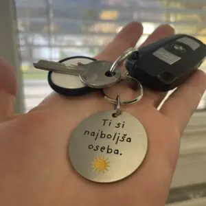 ALUMINJAST OBESEK: Ti si najboljša oseba.