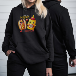 PULOVER hoodie: My HOT DOG