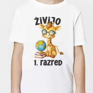 MAJICA - ŽIVIJO PRVI RAZRED žirafa