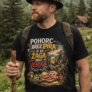 MAJICA : POHORC BREZ PIVA 😇