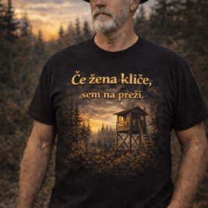 MAJICA : LOVEC, žena kliče