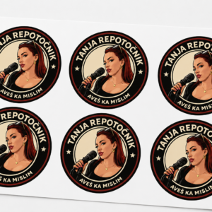 Nalepke Tanja Repotočnik Podcast – "A veš ka mislim"