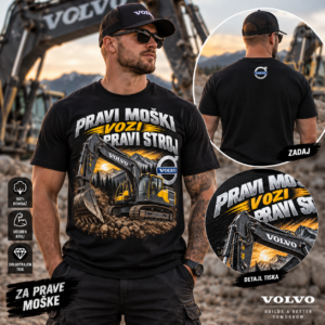 MAJICA : PRAVI moški vozi VOLVO